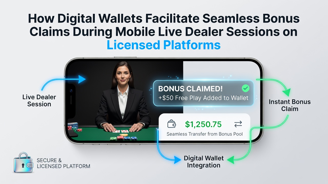 Mobile live dealer table with overlaid wallet transaction confirmation